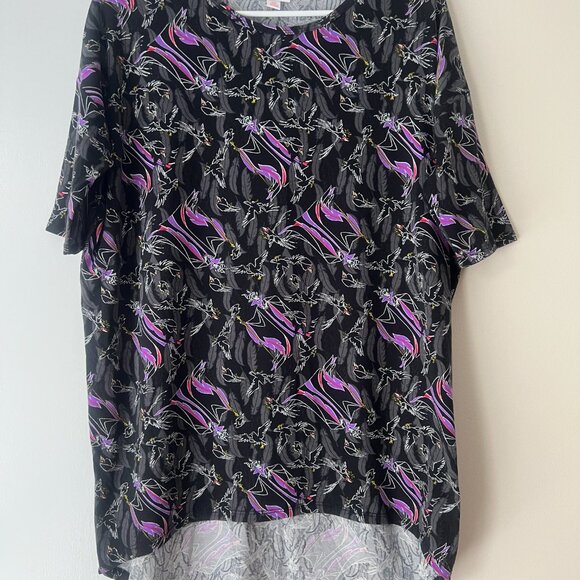Lularoe Disney Maleficent Shirt Halloween Witch Size XS - Picture 2 of 13